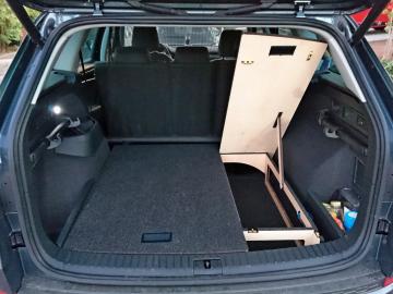 Skoda Kodiaq II Ladeboden - Hundebox Version