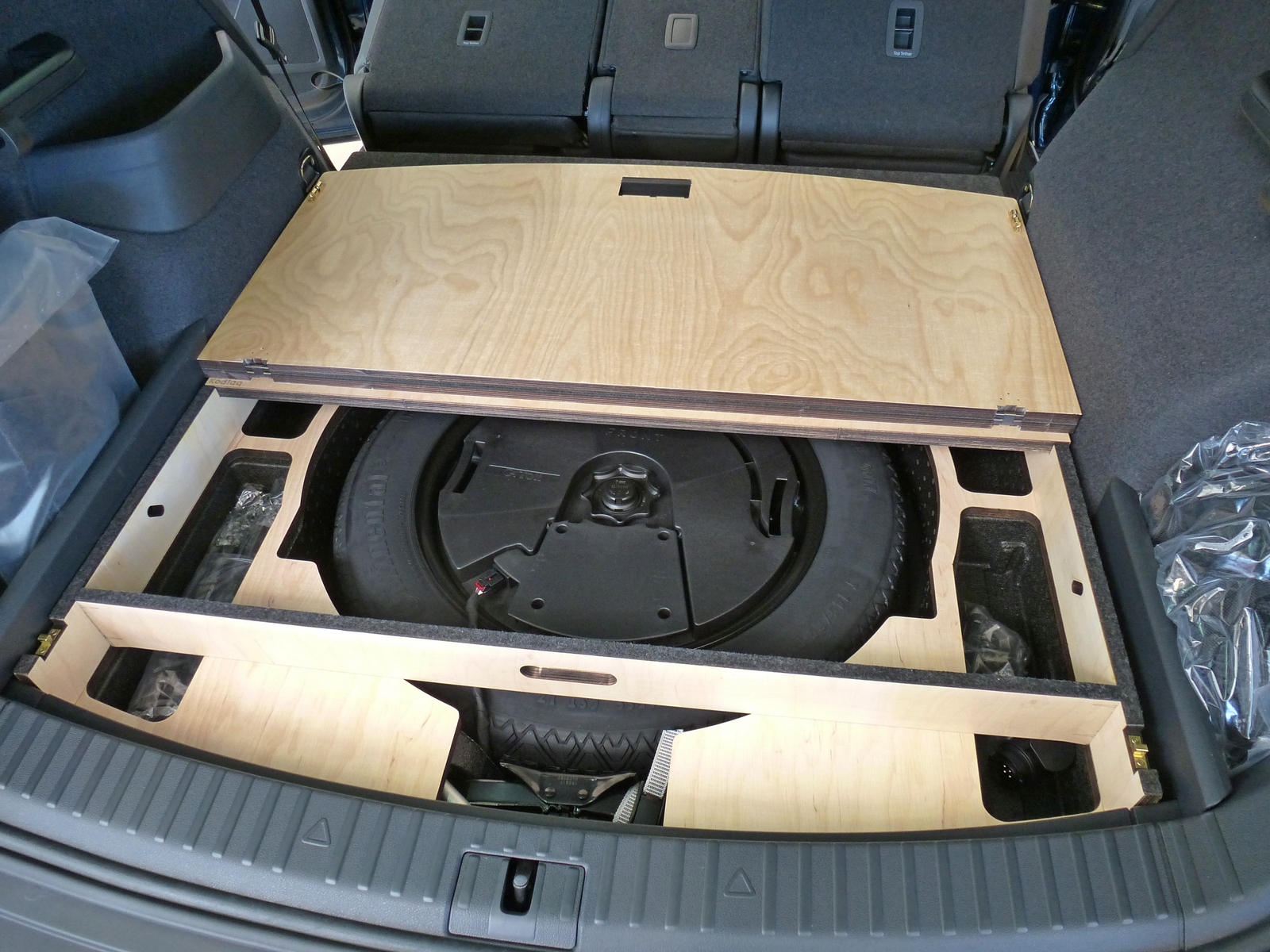 Skoda Kodiaq II Ladeboden - Notrad Version