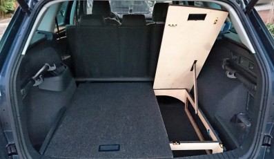 Bodenbelag Kofferraum Doppelboden Ausziehbar Ex Einsatzfahrzeug VW